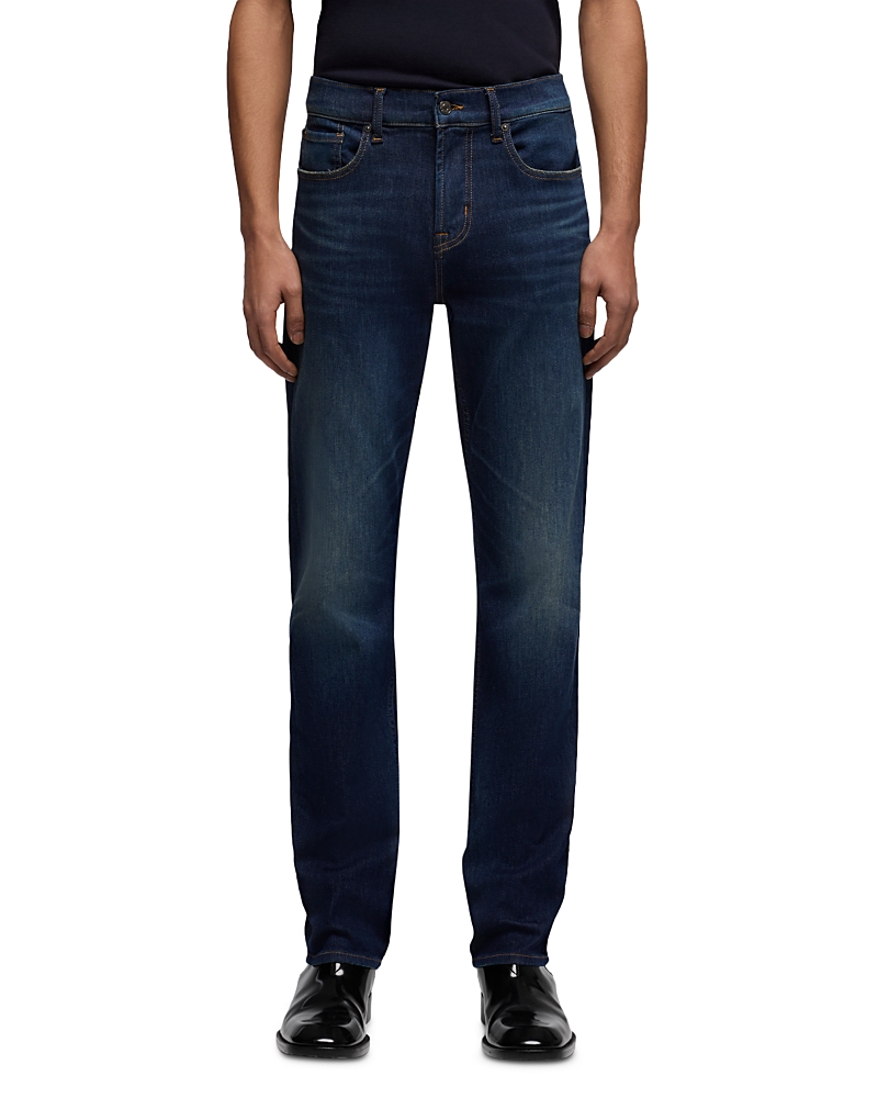 7 For All Mankind Slimmy Slim Straight Fit Jeans in Loom
