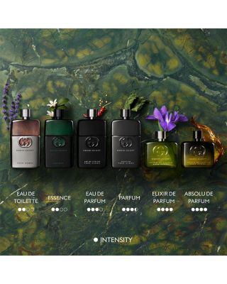 Guilty Pour Homme Essence Eau de Toilette for Men and Shower Gel Trio Gift Set ($191 value)