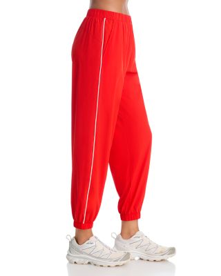 Megan Woven Nylon Joggers - thumbnail 4