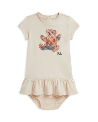 polo infant dress Strawberry Cotton Polo Dress & Bloomer