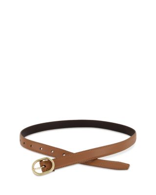 Women's Stitched Leather Belt
