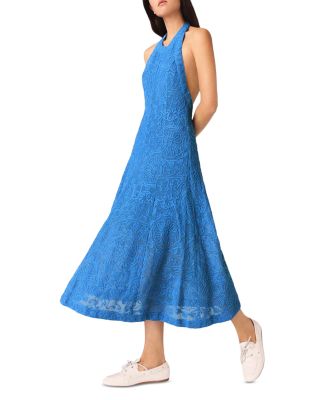 Raros Backless Guipure Lace Dress