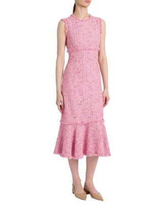 Andi Sleeveless Sheath Tweed Dress