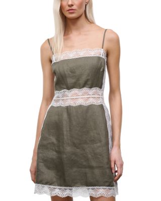Amalina Linen Mini Dress
