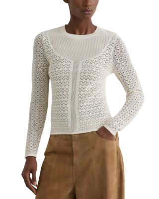 Bella Pointelle Knit Top