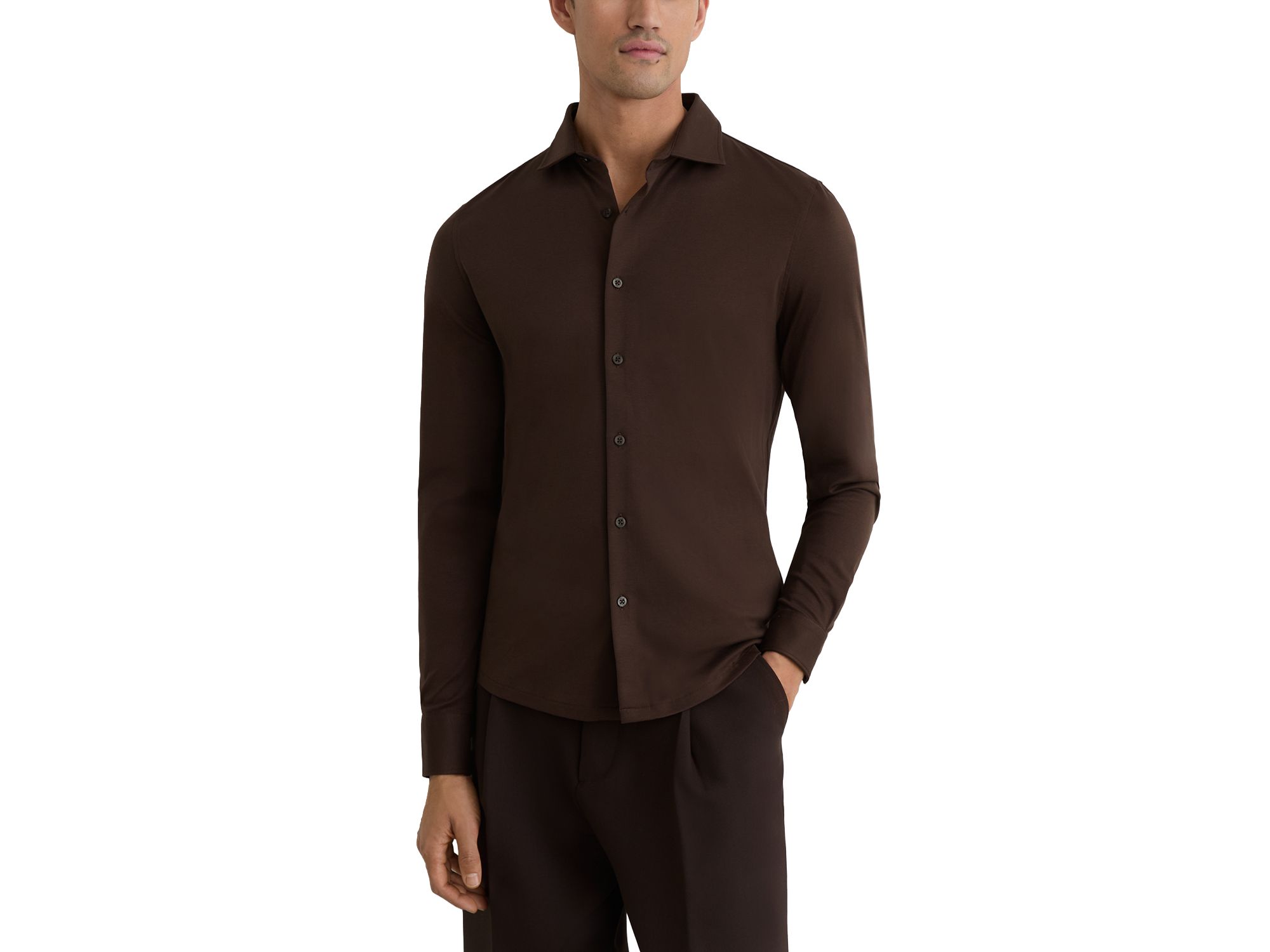 Duke Air Water Cotton Slim Fit Shirt - Image 1