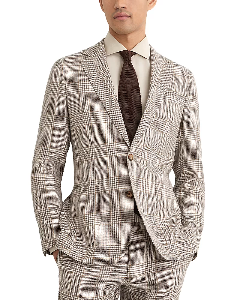 Reiss Tailored Fit Prince Of Wales Blazer