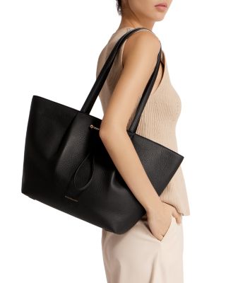 Osette Leather Shopper Tote