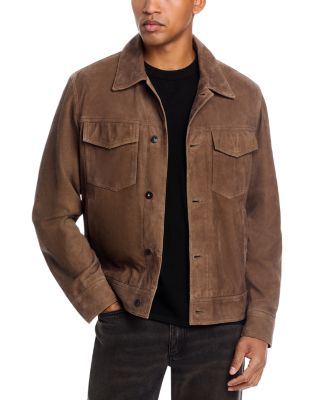 Suede Trucker Jacket