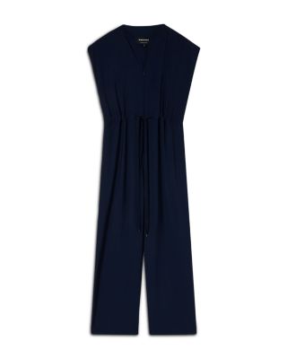 Drawstring Sleeveless Jumpsuit