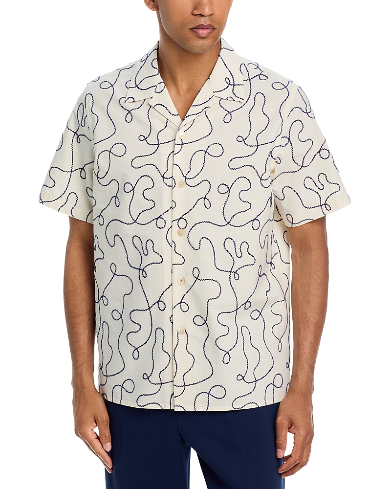 Ps Paul Smith Squiggle Pattern Shirt