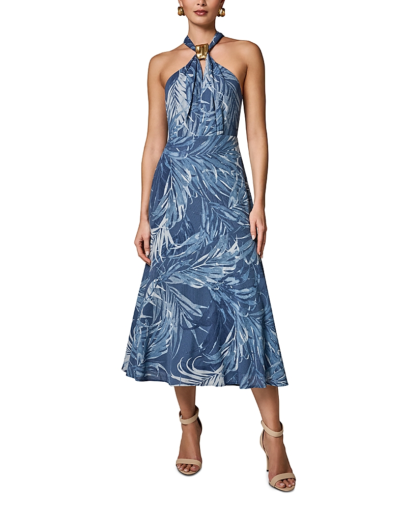 Donna Karan Ring Hardware Midi Dress