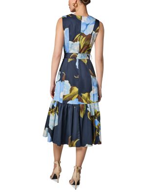 green emerald velvet dress Miss Circle Reina Drop Waist Corset Midi Dress