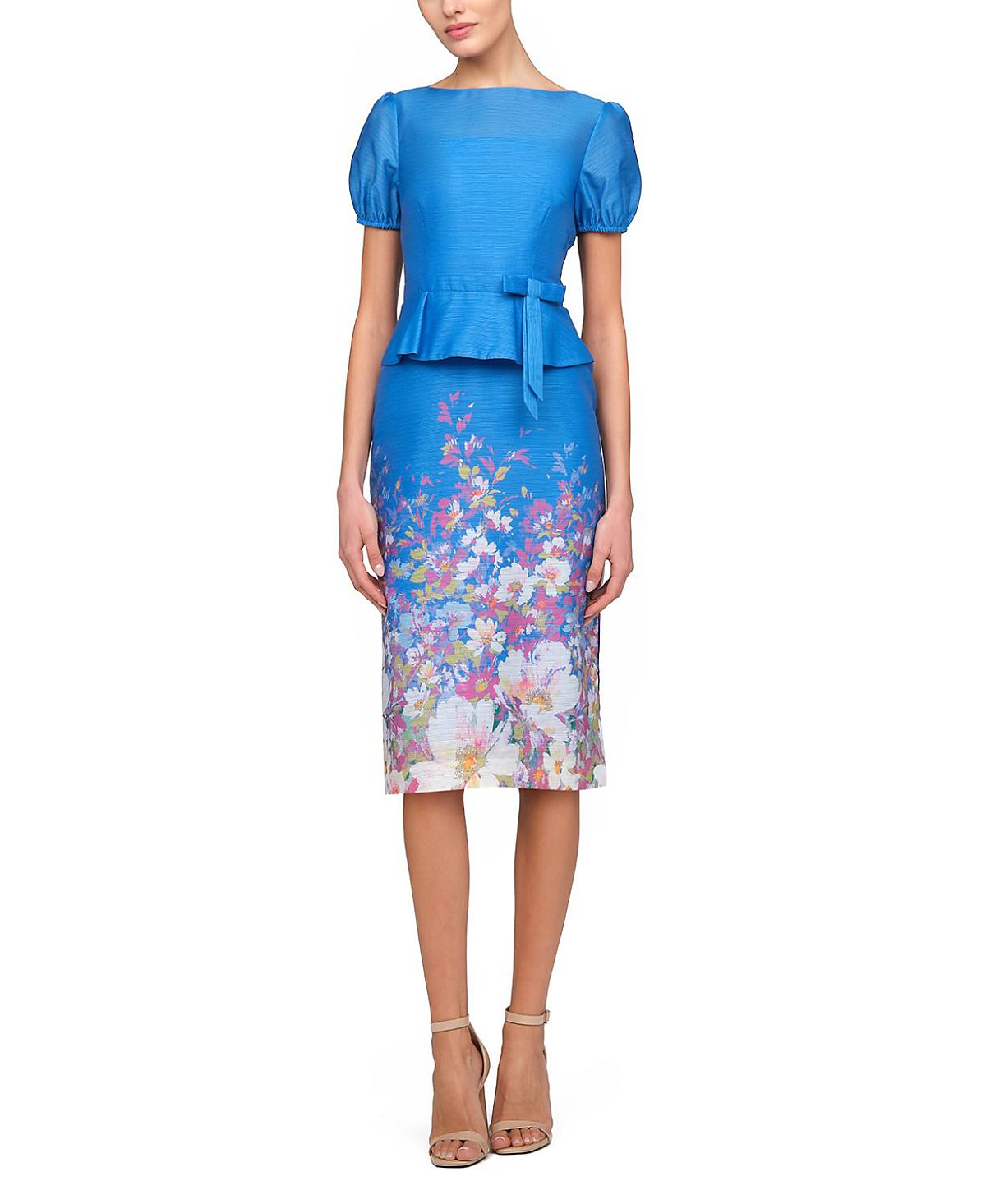 Kay Unger Annabelle Midi Dress