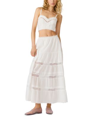 Elisse Lace Trim Top & Maxi Skirt