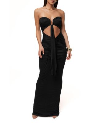  Atlantis Drape Maxi Dress