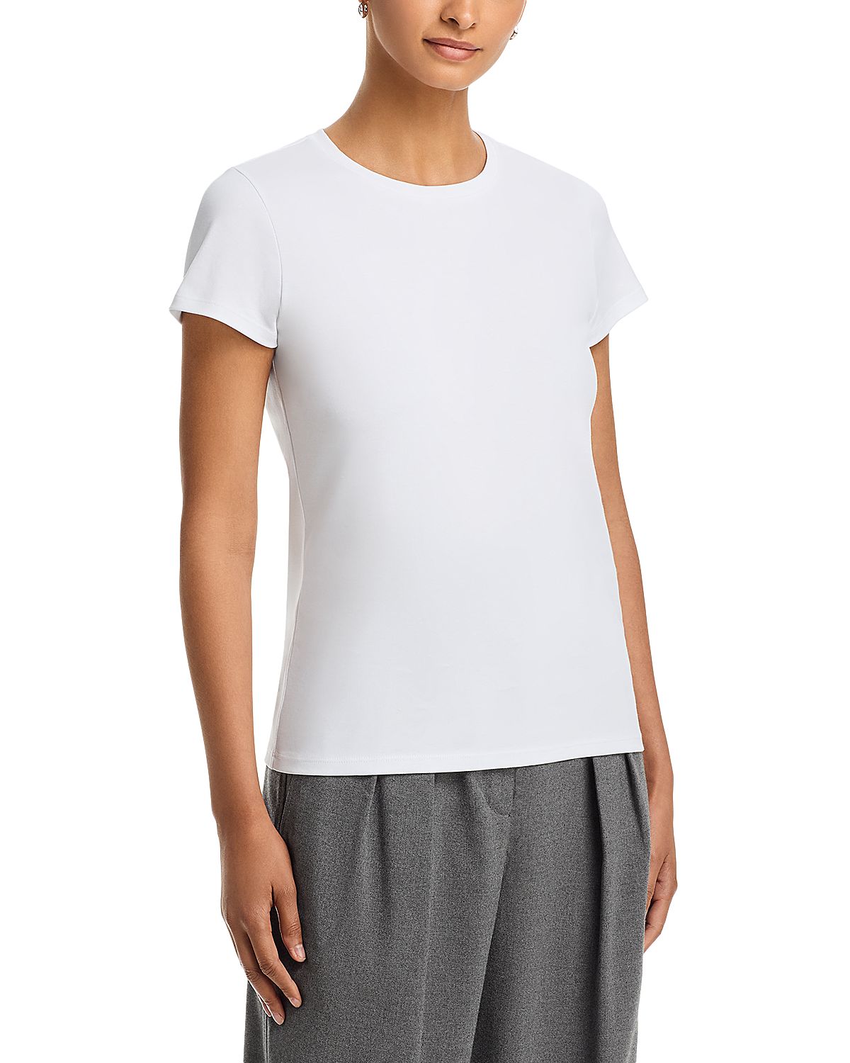 Majestic Filatures Supima Cotton Short Sleeve Crewneck Tee