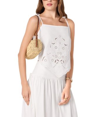 Stevie Embroidered Top