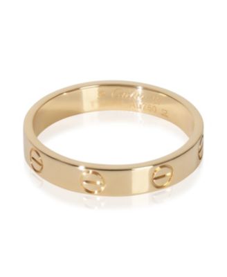  Small Model Love 18k Yellow Gold Ring