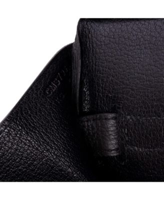 Birkin 35 Handbag Black Togo with Palladium Hardware