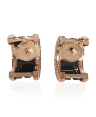 B.zero1 Hoop 18k Rose Gold/Ceramic Earrings
