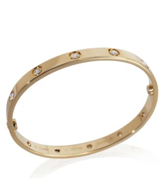  Love 18k Yellow Gold Bracelet