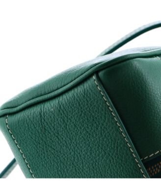  Mini Saigon Top Handle Bag Coated Canvas with Leather