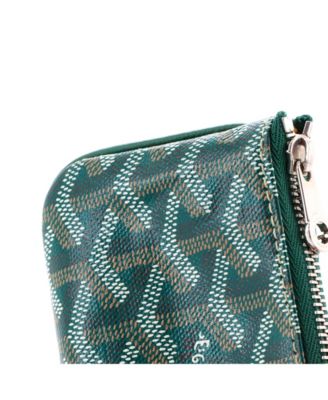 Nano Senat Zip Key Pouch Coated Canvas