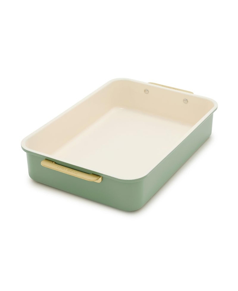 Greenpan Reserve Healthy Ceramic Nonstick Bakeware, Rectangular Cake Pan