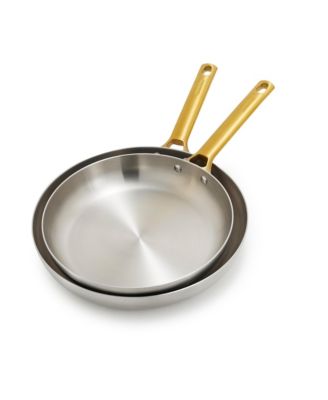 Reserve Stainless Steel Frypans, Set of 2