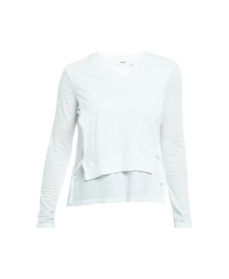  Mixed Media Double Layer  Tee