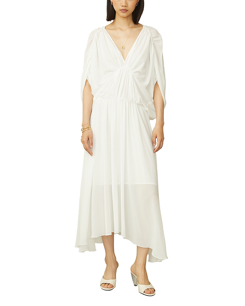 Jovonna London Tullies Draped Midi Dress