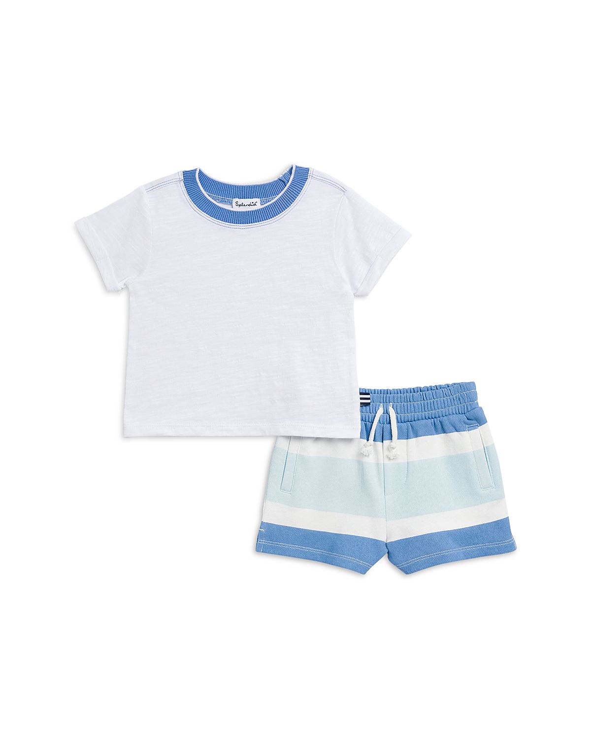 Splendid Boys' Positano Tee & Striped Shorts Set - Baby