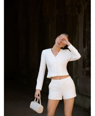 Halsey Twill Tailored Shorts