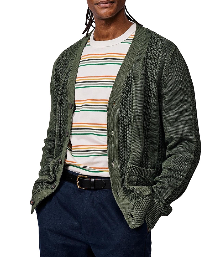 Aubin Lister Stitch Detail Cardigan