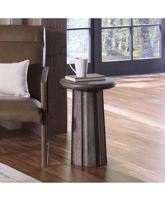  Cremini Wood Side Table