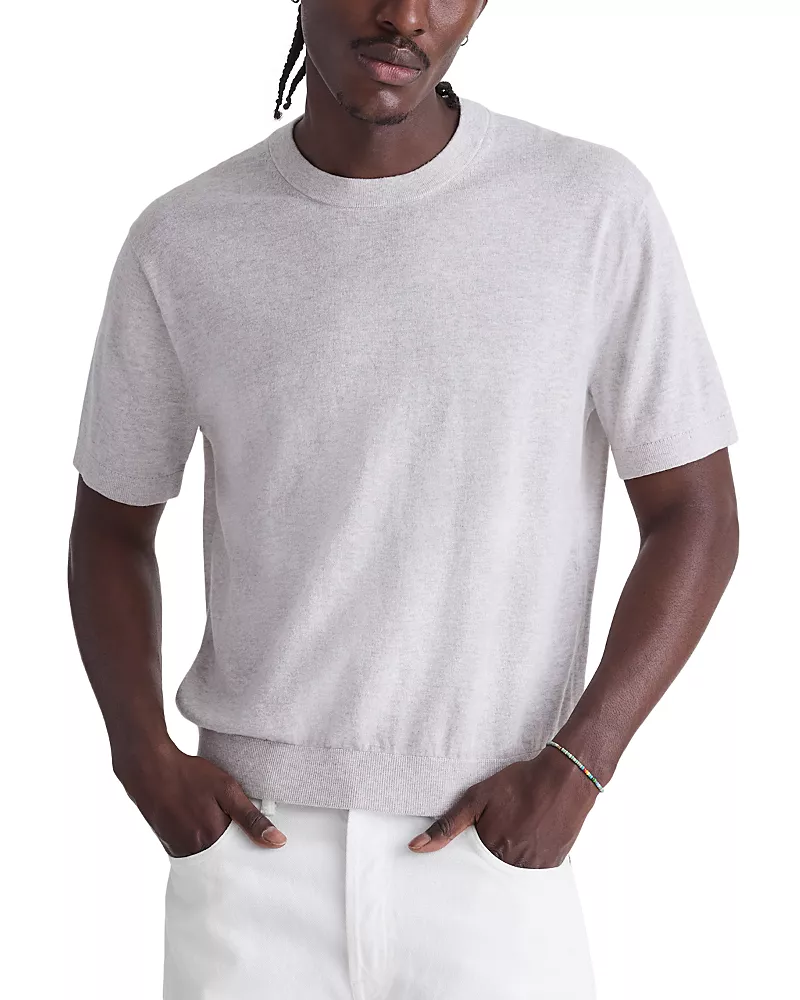 Madewell Regular Fit Short Sleeve Sweater