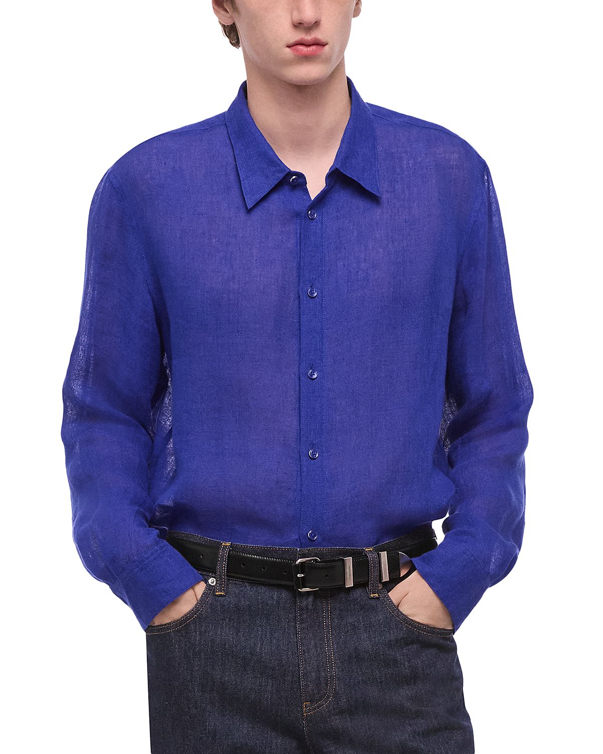 Helmut Lang Relaxed Fit Gauze Shirt