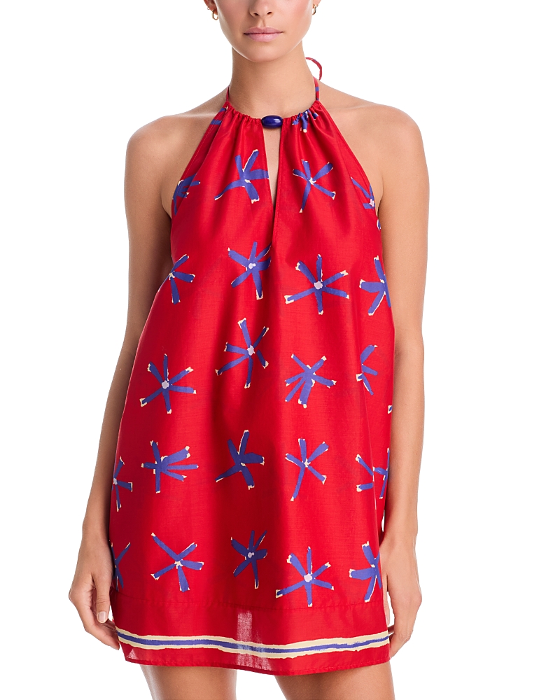 Staud Dani Mini Dress Swim Cover-Up