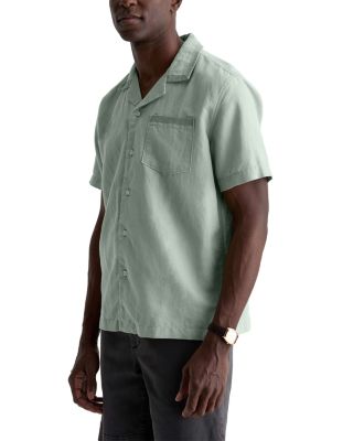 Relaxed Fit Camp Collar Shirt