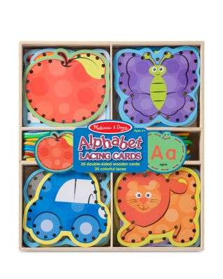 Alphabet Lacing Cards - Ages 3+