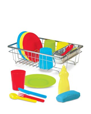 Let's Play House! Wash & Dry Dish Set - Ages 3+