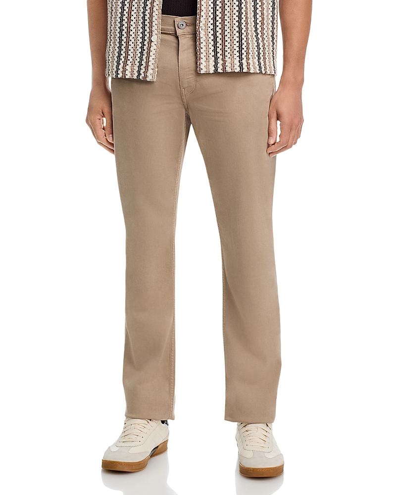 Paige Normandie Straight Fit Jeans in Toasted Almond