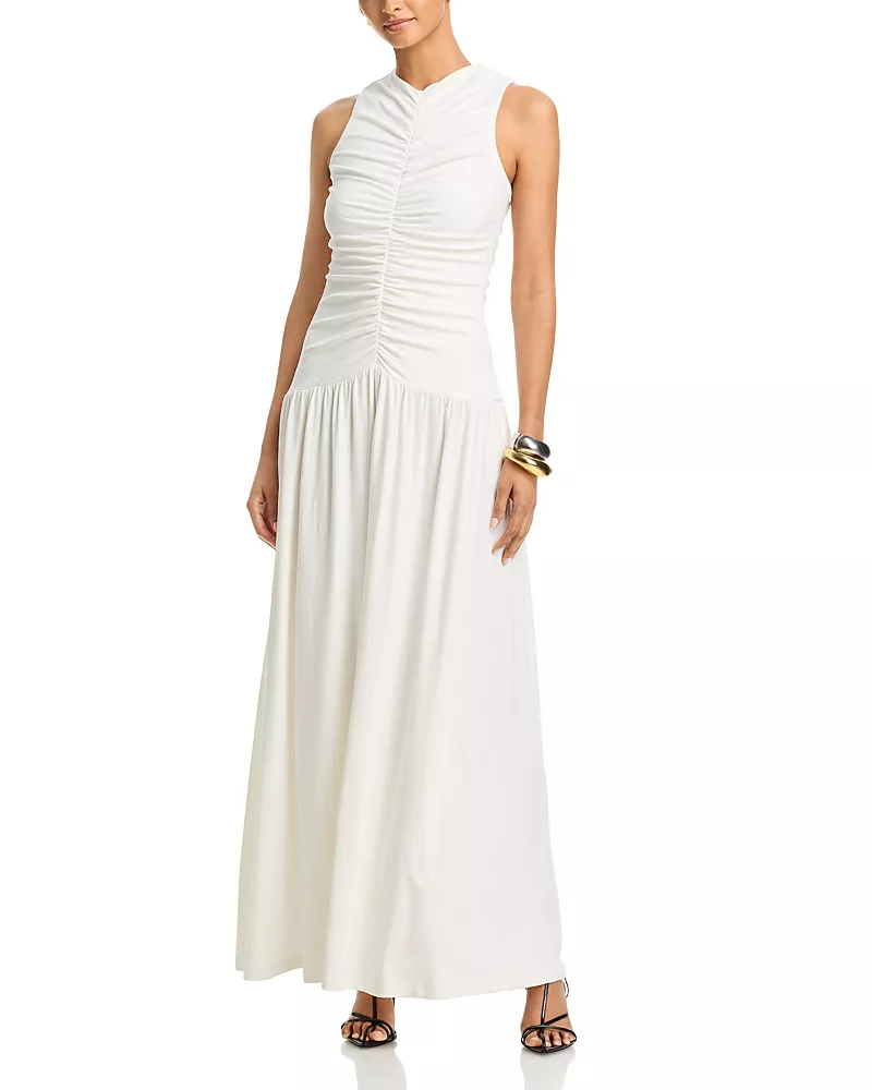 Area Stars Ella Ruched Jersey Dress
