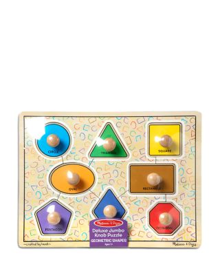 Jumbo Knob Large Shapes Puzzle - 8 Pieces - Ages 1+