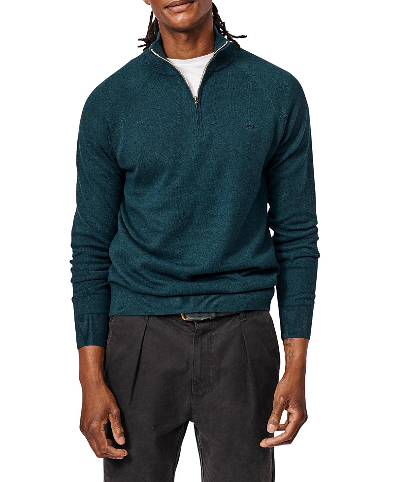 Aubin Bonby Zip Neck Sweater
