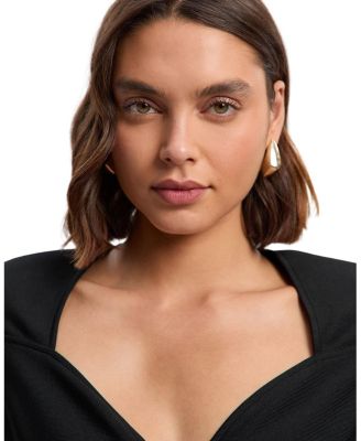 Figure Form Bandage Belted Midi Dress