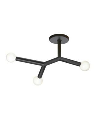  Morgan 3 Light Semi Flush Mount