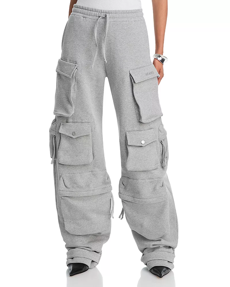 The Attico Fern Cotton Cargo Pants
