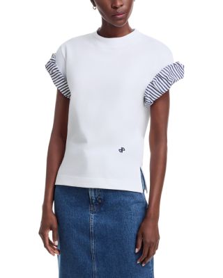 Faille Sleeved Tee  